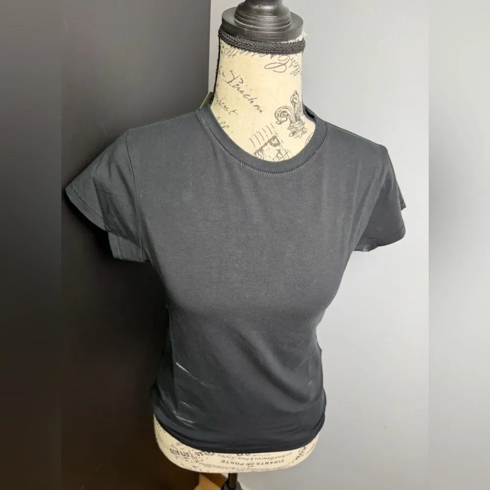 J.Crew Stretch cotton-blend short-sleeve T-shirt NWT Size M